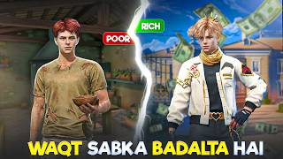 Waqt Sabka Badalta Hai | 2 भाईयो की कहानी | Free Fire Emotional Story | Mr Nefgamer