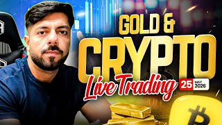 Live Intraday Trading | Crypto Bitcoin Live | VP Financials
