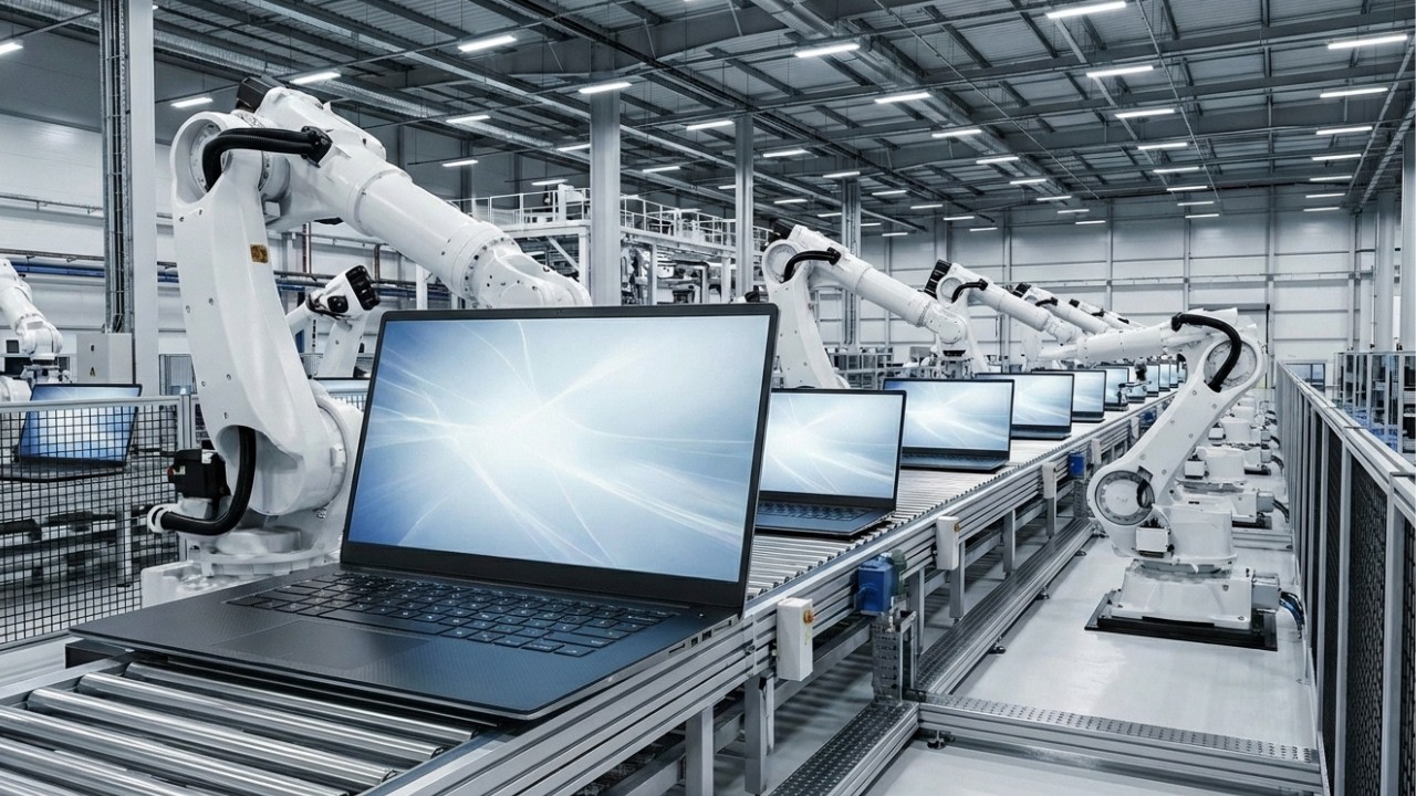 Inside a Modern Dell Laptop Manufacturing Facility: Factory Assembly & Production Line Tour