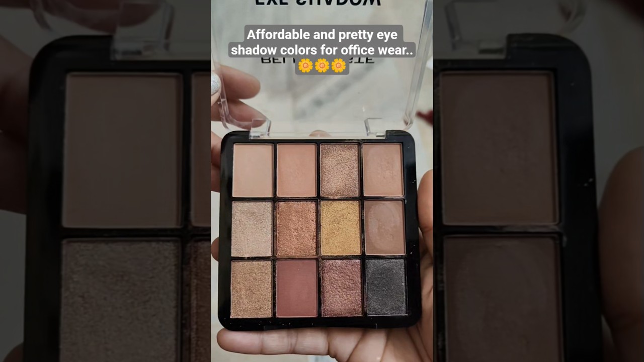 Affordable bella Voste EyeshadowShades & Swatches 