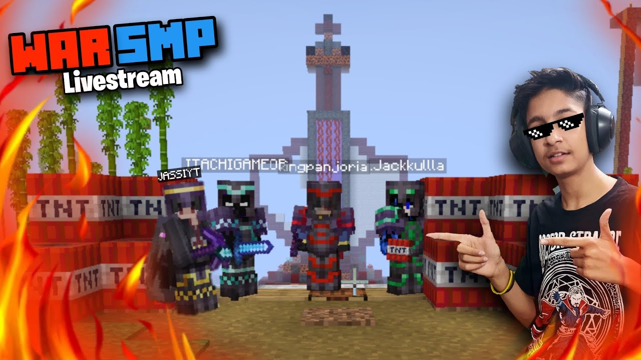 MINECRAFT LIVE🔴- Evil Army 