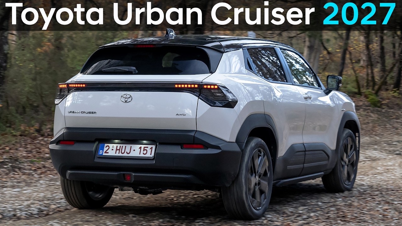 2027 Новый Toyota Urban Cruiser EV - компактный кроссовер B-сегмента!