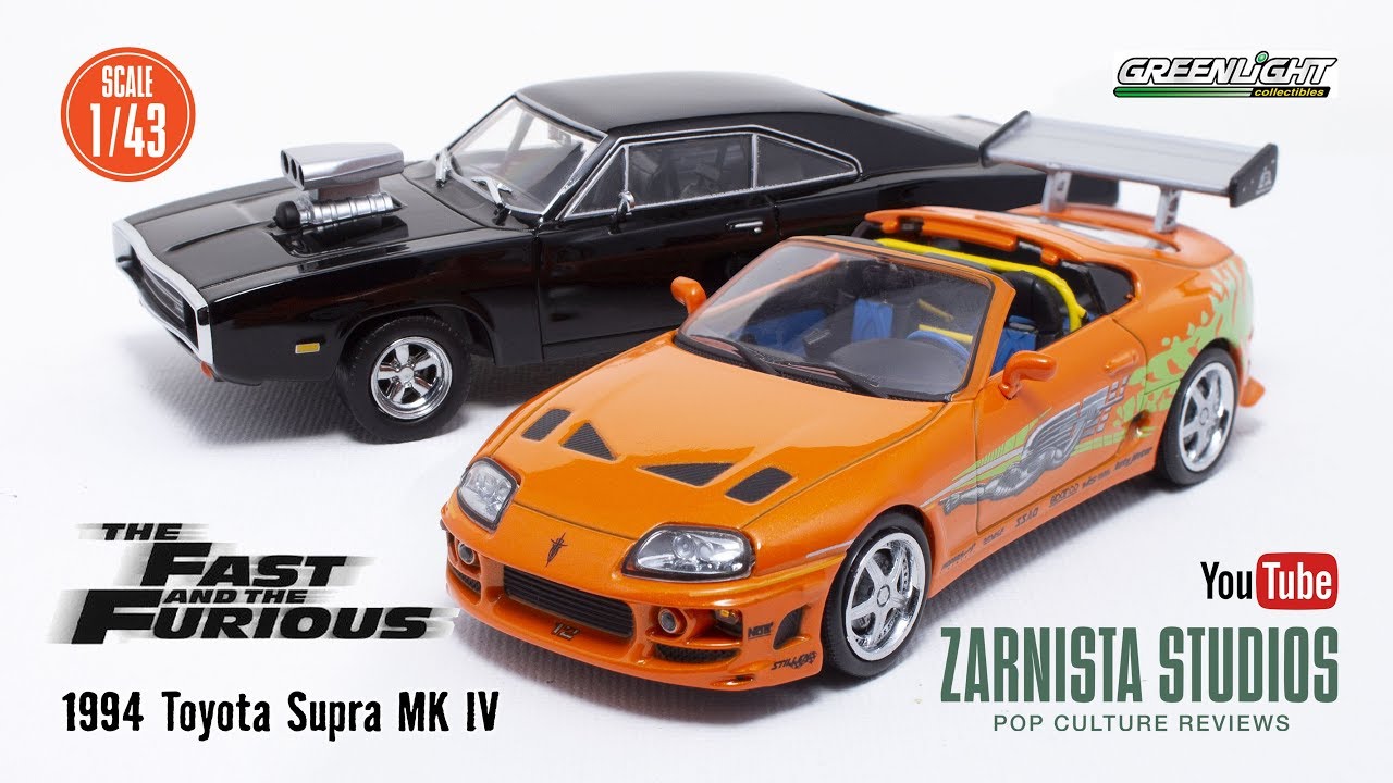 1:43 Scale 1994 Toyota Supra MK IV “The Fast and the Furious