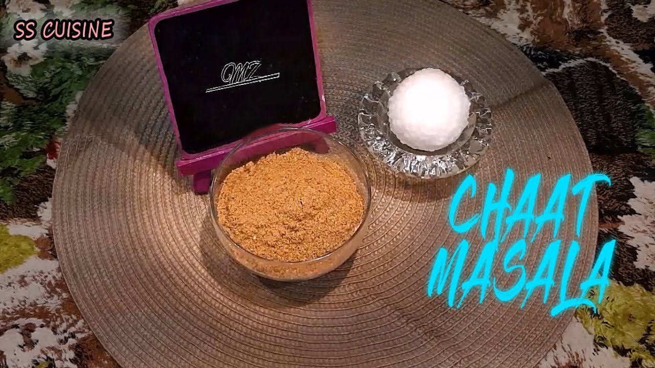 CHAAT MASALA | RAMADAN SPECIAL | SS CUISINE | SSC - YouTube