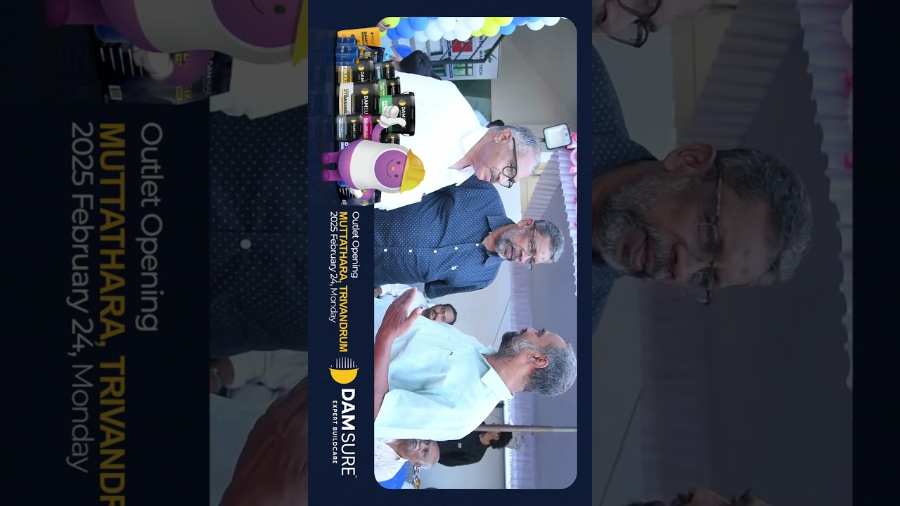 Grand opening of our Damsure outlet in Muttathara, Trivandrum