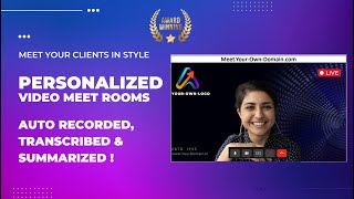 Personalized Video Meet Rooms