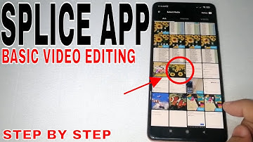 ✅ How To Do Basic Video Editing With Splice App 🔴