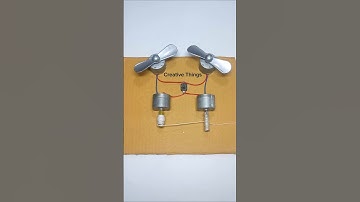 Rope Powered Generator - DC Motor #dcmotor #tech #shorts