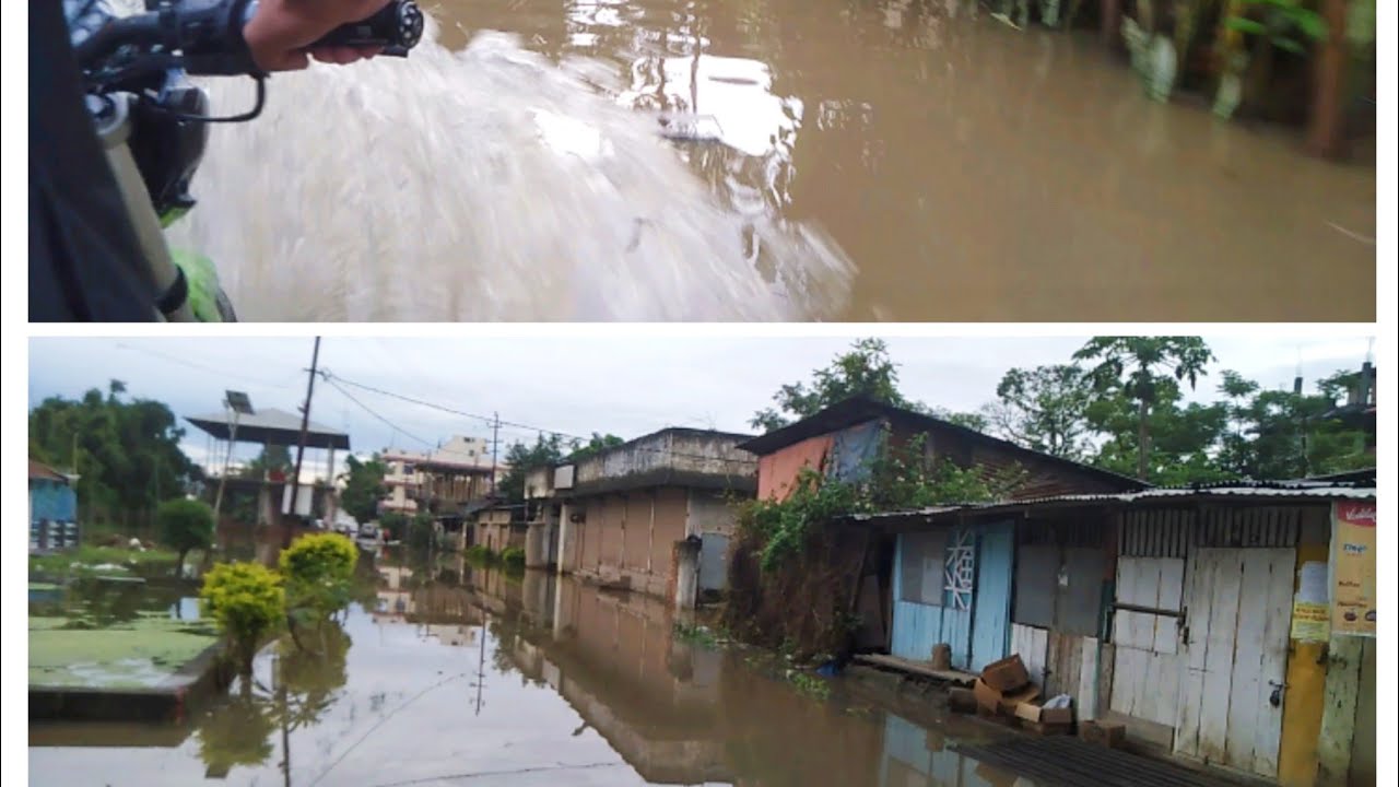 imphal water flood vlog6😱😱😱