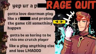 Rage Quit In The Baroness (Doorman Deadlock)