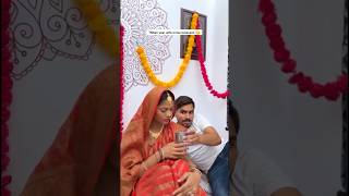 "When your wife is too innocent." kaam kaise hoga ab😆@Robin_Singh09 #funny #comedy #family#couple