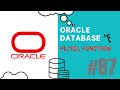 ORACLE DATABASE TUTORIAL #87 PL-SQL FUNCTION