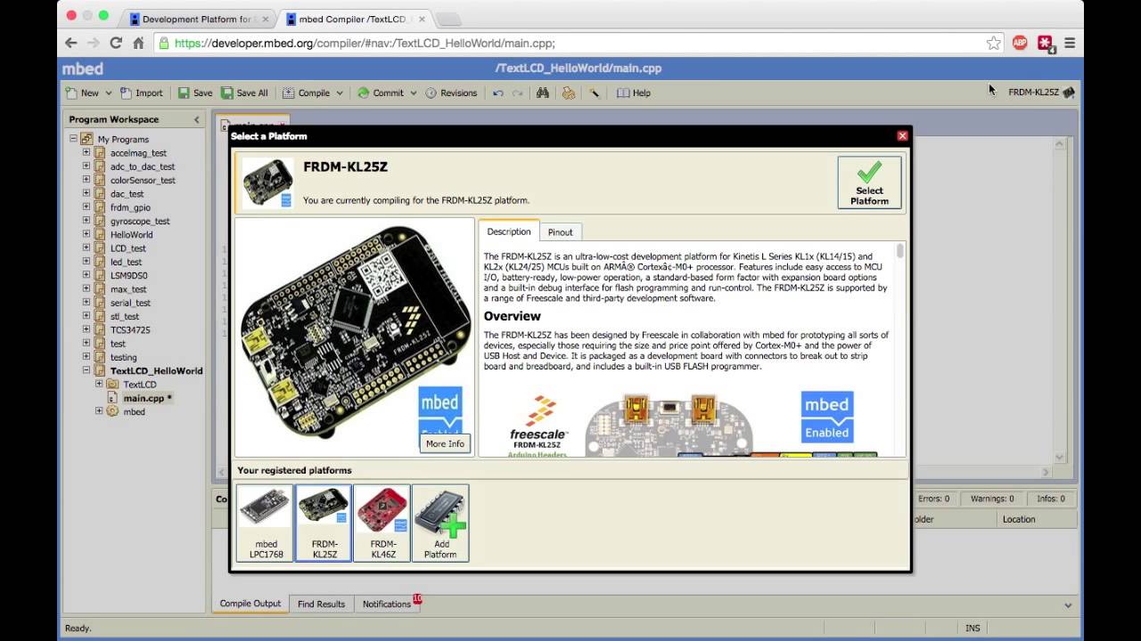 mbed Compiler - Handbook