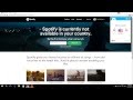 How To Make Spotify available in your country solved (HD 100%FREE) كيف تجعل Spotify متاح في بلدك