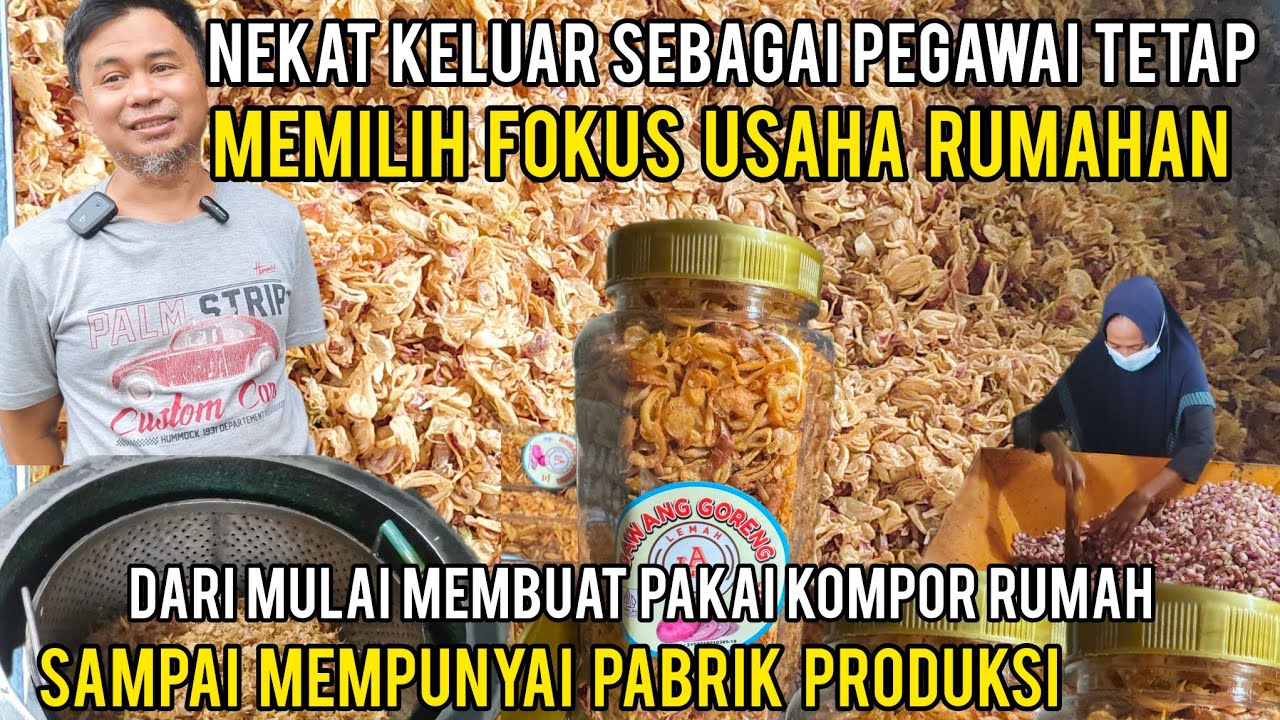 100 juta omset sebulan! dari tidak mempunyai mesin sekarang sampai mempunyai pabrik produksi sendiri