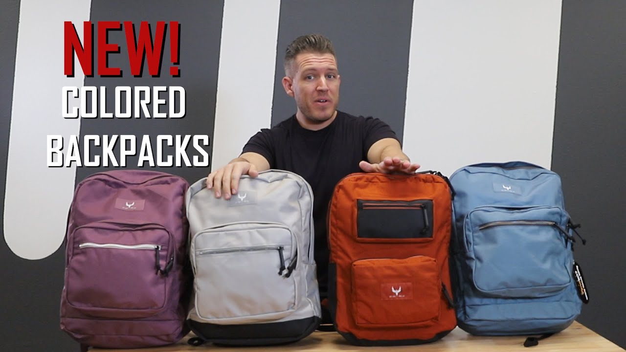 NEW! Colored Armored Backpacks! AR500 Armor - YouTube