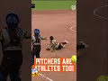 Just a reminder........ PITCHERS ARE ATHLETES, TOO!