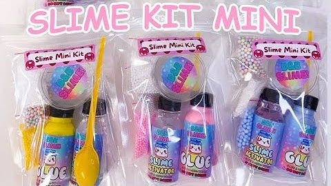 Cách làm Slime Siêu Dễ với Bộ Kit Làm Slime chỉ 35k tại Dandbslime shop