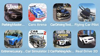 Parking Master 2, Cars Arena, Car Driving Test, Flying Car Pilot and More Car Games iPad Gameplay screenshot 4