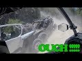 RZR Turbo trail ride Silverwood Lake : Can Am crashes into the back of a RZR...