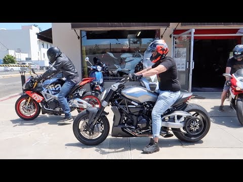 Xdiavel Winner Rides His New Bike for the First Time!!!