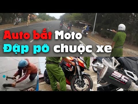 Đập pô để lấy xe - CSGT bắt Moto PKL & Xe độ pô ở Đà Lạt - Vũng Tàu - Đà Nẵng | MinC Motovlog