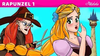 Rapunzel - Adisebaba Masal Çizgi Film - Rapunzel in Turkish - Turkish Fairy Tales