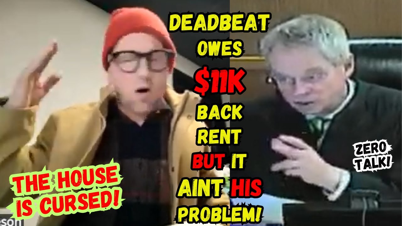 DEADBEAT Tenant Owes Couple 11k Back Rent BUT it AINT HIS Problem & He Tries EVERY Excuse in World!