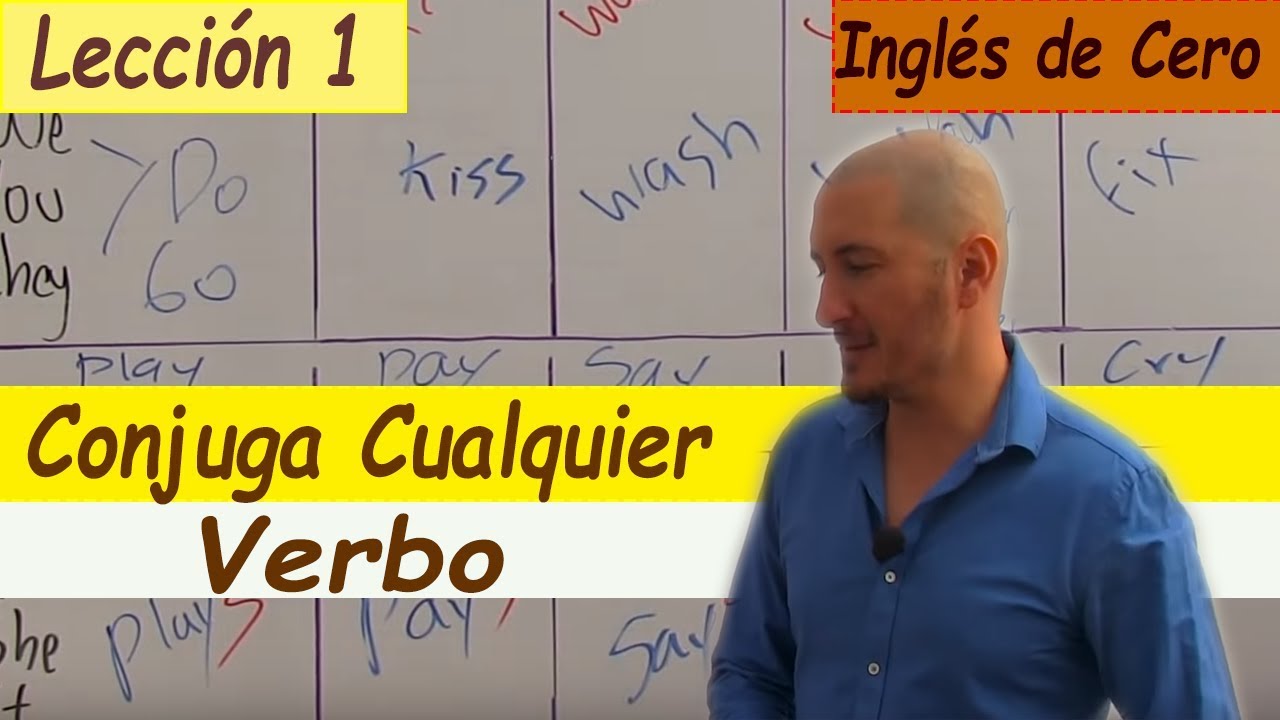 Conjugar verbos en ingles