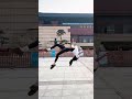 Inverted Stand &amp; Split Horse Stunts: Extreme Sports Girl's Somersaults &amp; Side Flips