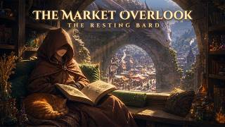 Cozy Stone Alcove ☕ Medieval Fantasy Music & Golden Morning Sunlight to Study & Focus screenshot 3