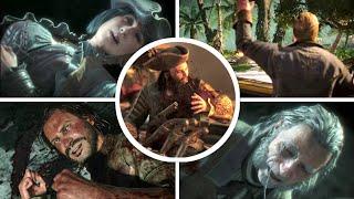Assassin's Creed Black Flag Resynced - All Death Scenes [4K]
