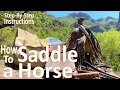How to Saddle a Horse -Full Rig WESTERN- BTSR Cavalcade