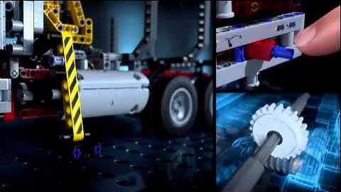 Lego Technic  - Boomstammen Truck