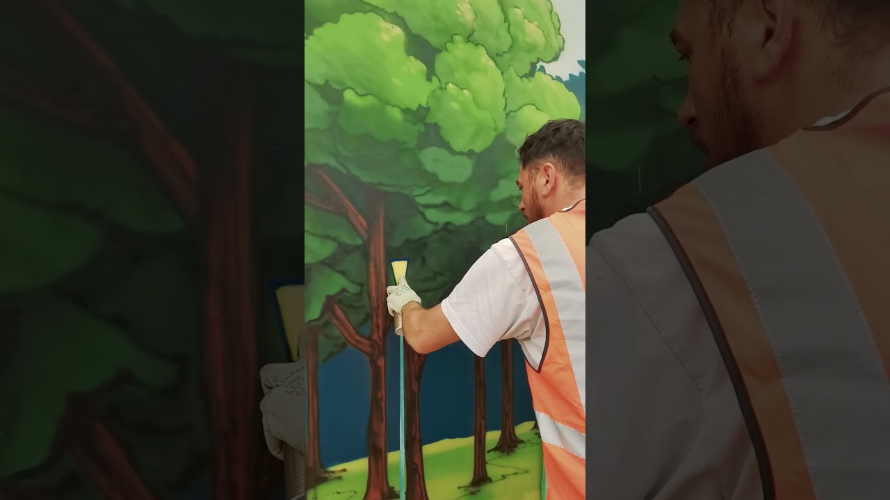 FRESQUE STREET ART SNCF - CALUIRE SAINT CLAIR