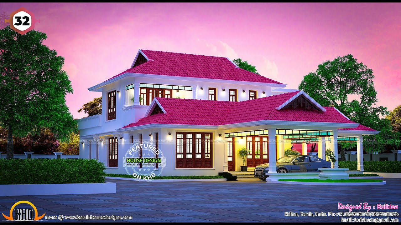 Top 45 Kerala Traditional House Designs