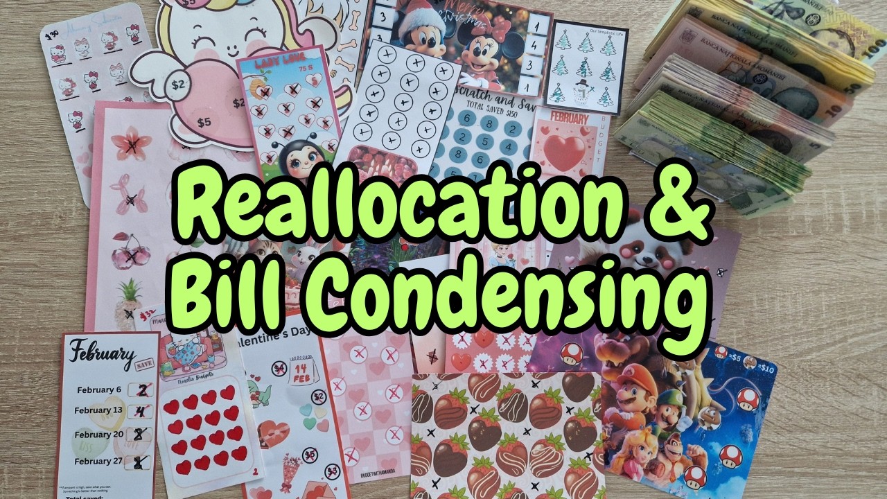 February Reallocation | Cash Condensing | Sinking Funds Balance