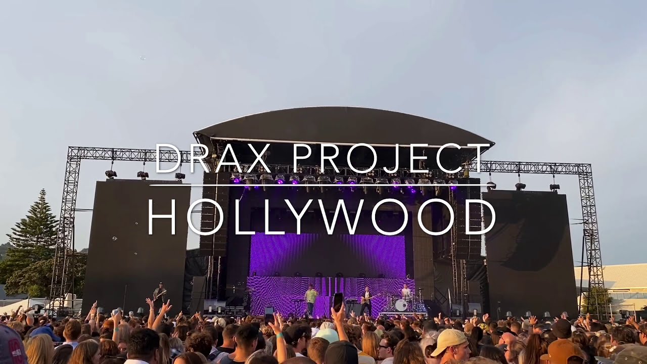 DRAX PROJECT - Hollywood [Live 2020] NZ Music - YouTube