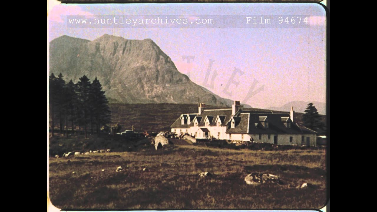 footage of chernobyl Scenery in Scotland, 1960's - Film 94674