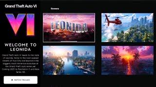 روكستار تُحدث صفحة GTA VI وتضيف صور جديدة !