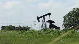 Oil Well With Hesston Sentry Pumping Unit