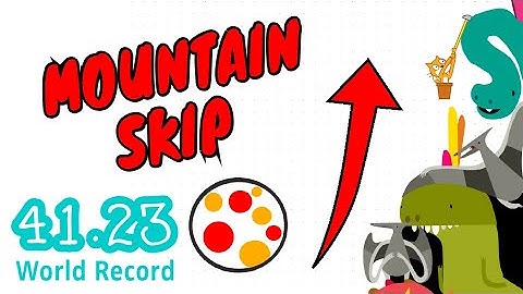 Shattering the World Record with New Skip | Scratch Getting Over It in 41.23 seconds