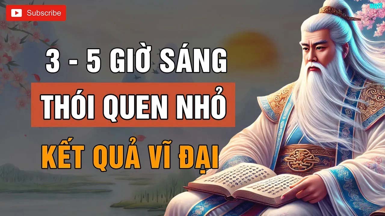 CHỈ CẦN DẬY LÚC 3 ĐẾN 5 GIỜ SÁNG, BẠN SẼ THAY ĐỔI CẢ CUỘC ĐỜI _ TRIẾT LÝ CUỘC SỐNG _ LỜI DẠY CỔ NHÂN