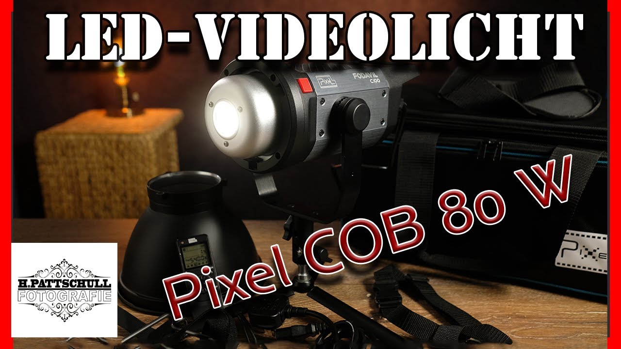 LED Videolicht COB Pixel 80 W -----Aputure Killer?