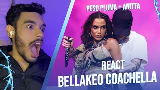 Reagindo a Bellakeo no Coachella 2024 - Peso Pluma ft. Anitta