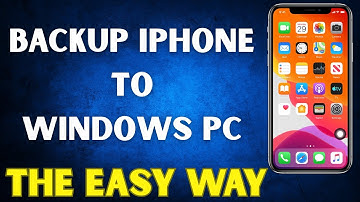 How to Back Up & Restore an iPhone on a Windows PC (Full Guide)