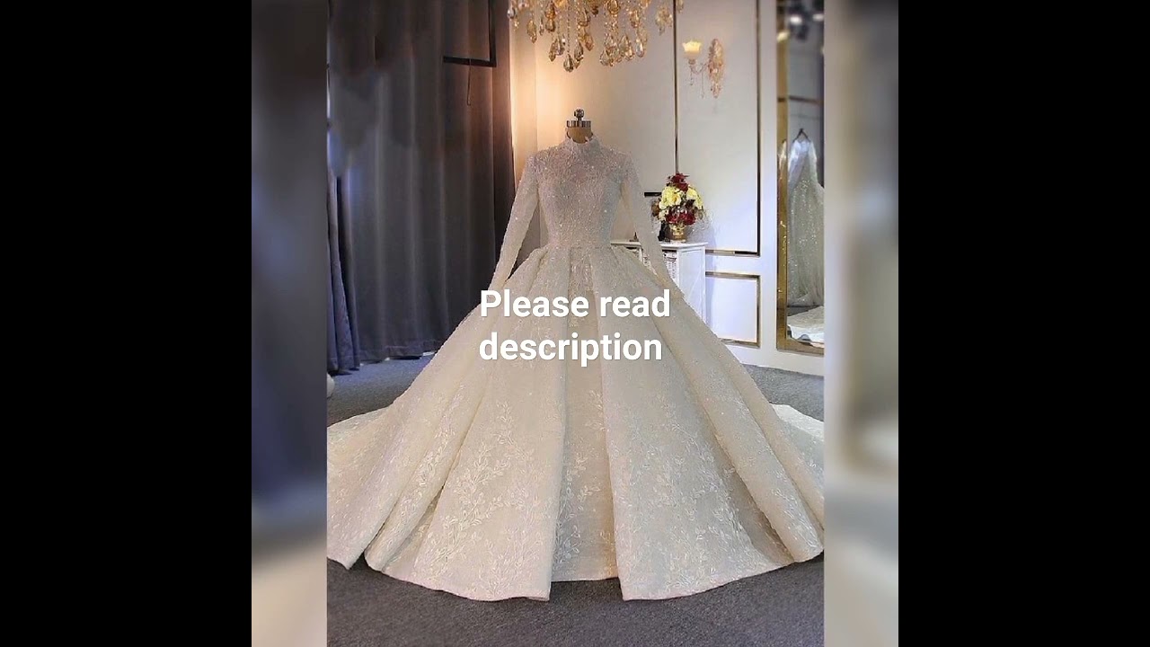 BEAUTIFUL & MODEST WEDDING GOWNS ( LATEST DESIGNS)