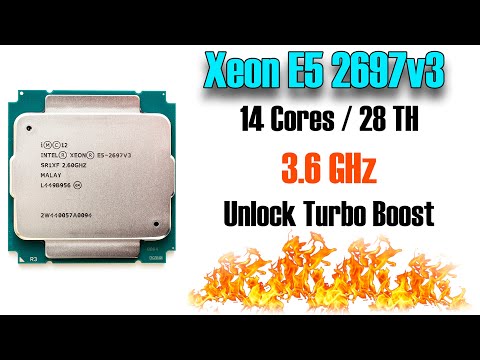 Xeon E5 2697v3 - лучший процессор для игр на LGA2011-3! Прощай, хитовый 2678v3, тест и сравнение.