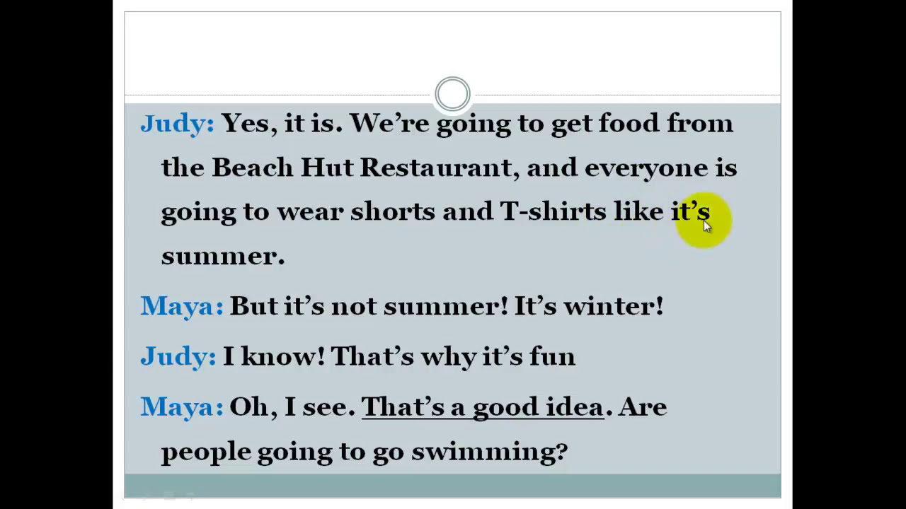 تعلم اللغة الإنجليزية من خلال محادثة من الحياة اليومية. (السلسلة 11)