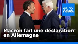 Macron : la montée de l'extrême droite est un "mauvais vent" qui souffle sur l'Europe | euronews 🇫🇷